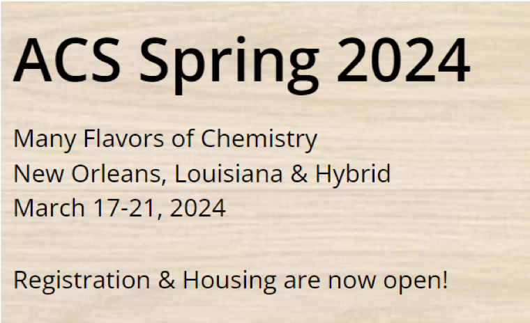 美国化学家学会春季会议